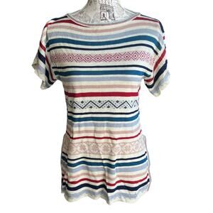 Vintage sweater SIZE MED SHORT SLEEVE